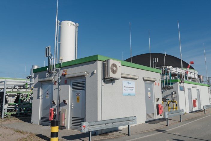 Biogaseinspeiseanlage - Außenaufnahme Biogaseinspeiseanlage - Außenaufnahme