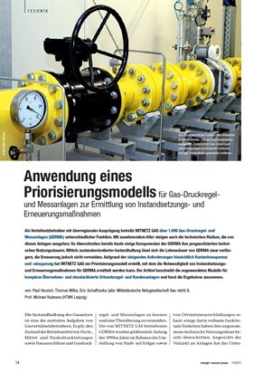 Fachartikel Anwendung eines Priorisierungsmodells für Gas-Druckregel und Messanlagen Fachartikel_Anwendung_eines_Priorisierungsmodells_für_Gas-Druckregel-undMessanlagen