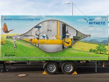 Mobile Netzersatzanlage-Gas Mobile Netzersatzanlage-Gas