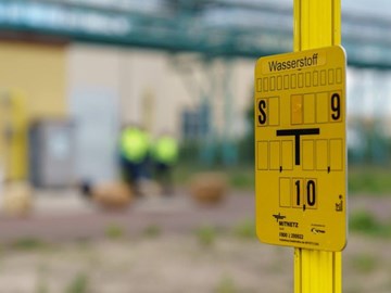 Wasserstoffschild Testfeld